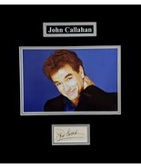 John Callahan Original in Person Autograph with Photo and Matted Ready t... - $915.00 MXN