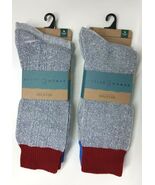 4 PAIRS GOLD TOE Men&#39;s Native Nomad Crew Socks, Knit with ORGANIC Cotton... - $31.37 CAD