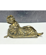 Jennings Brothers Victorian Naughty Gilt Bronze Mechanical Lady Signed J... - £177.53 GBP