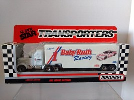 Jeff Gordon #1 Baby Ruth (BGN) 1992 1/87 Matchbox Super Star Team Transporter - £8.87 GBP