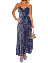 Ulla Johnson elodie midi dress Blue Marine Velvet - $675.64 CAD