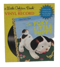 A Little Golden Book and Vinyl Record The Poky Little Puppy - £6.19 GBP