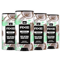 AXE Aluminum Free Deodorant 100 percent Natural Origin Fragrance For Lon... - £42.35 GBP