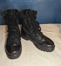 Corcoran Boots Leather / Nylon Men’s 8M Black Jump Lace Up 1955 - £26.43 GBP