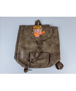 Vintage Disney Talespin Cartoon Backpack drawstring Faux leather Great cond - £25.22 GBP