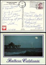 CALIFORNIA Postcard - Industry to Wakefield, Massachusetts R4 - £2.33 GBP