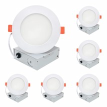 ANC 4-Inch 9W 700lm 120V Ultra Thin Recessed Light Back-lit,CCT Color Temperatur - £64.68 GBP