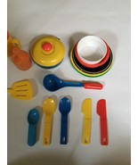 Kitchen Play Set Kids  Kitchenware Vintage-Retro Toy - $55.31