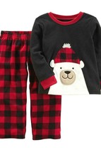 Carter&#39;s Infant Toddler Boys 2pc Polar Bear Pajama Set Size 24M NWT - $9.94