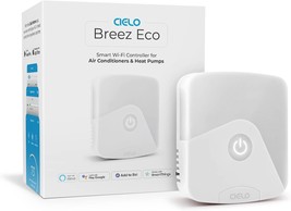 Breez Eco | Smart Ac Controller For Mini Split, Window, Portable Acs |, White - £71.17 GBP
