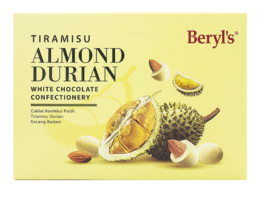 Beryl&#39;s Tiramisu Durian Almond White Chocolate Confectionery (150g) - $25.75 CAD
