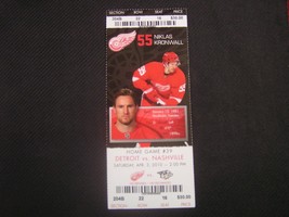 NHL 2009-10 Detroit Red Wings Ticket Stub Vs. Nashville 04-03-10 - £2.36 GBP