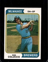 1974 Topps #124 Bob Coluccio Exmt (Rc) Brewers *X106938 - $1.46