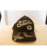 Green Bay Packers Super Bowl XLV Champions Logo Hat Black - £23.59 GBP
