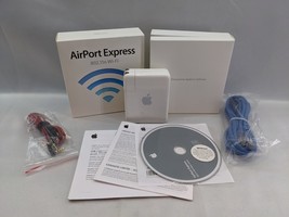 GENUINE Apple Airport Express A1264 54 Mbps 10/100 Wireless N Router (P2) - £17.30 GBP