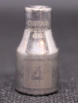 Craftsman 45907 4MM Easy Read 1/4&quot;Drive 6-Point Socket MADE IN USA (km) - $57.02 MXN