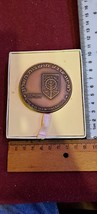 Israel bronza medal - To merge 4 Moshavot Hasharon 1966 [ISR10177] - $65.00