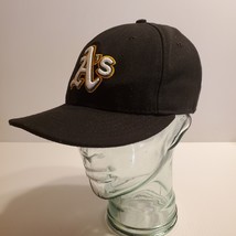 Oakland A’s New Era Hat size 7 1/8 Fitted Official On-Field Cap.   - £12.83 GBP