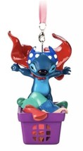Disney Lilo &amp; Stitch Super Hero In Laundry Basket Sketchbook Ornament New/Boxed - £19.66 GBP