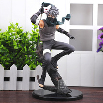 Anime Collectible Toy Anbu Hatake Kakashi Action Figure Model Decoration 2 Heads - £32.43 GBP