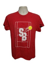 Stony Brook University Athletics Practice like Champion Adult Medium Red TShirt - £14.28 GBP
