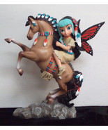 Jasmine Becket-Griffith &#39;Freeheart&#39; Fairy Spirit Riders Native Horse - C... - £36.83 GBP