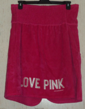 NEW WOMANS HEART PINK VICTORIA&#39;S SECRET TERRY COVERUP / TOWEL WRAP  SIZE... - £25.69 GBP