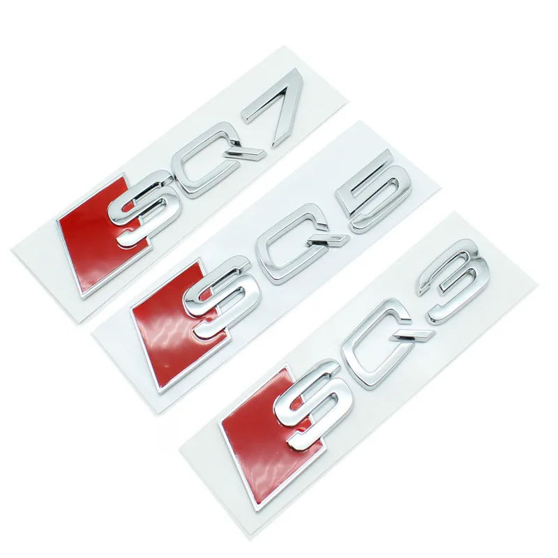  Car Sticker  Emblem for  RSQ3 RSQ5 RSQ7 Car Styling  Car Stickers Logo ... - $75.93