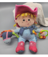 Cowboy Cody Soft Infant Doll Infantino 2006  Jingle Rattle - £11.51 GBP