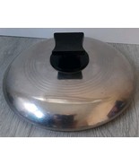 Vtg Rena Ware 8” Diameter Replacement Lid Stainless Arched Square Handle - $24.85 CAD