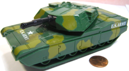 Remco Toys M1 Abrams MBT China   Plastic    RW7 - $4.95