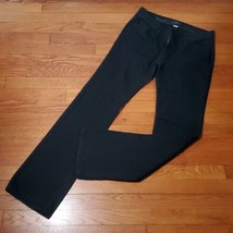 Ann Taylor Size 6 Jeans Black 5 Pocket Modern Boot Cut Cotton Stretch Denim - £18.95 GBP