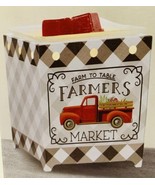 Fusion Ceramic Full Size Wax Warmer Farmers Market Electric NIB - $44.54 CAD