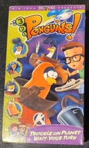 3 2 1  Penguins Trouble On Planet Wait Your Turn (VHS 2002 Warner Brothe... - $5.93