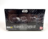 BANDAI Tie Advanced X1 &amp; Fighter Set Plastic Model Kit 007 JAPAN New - $26.72