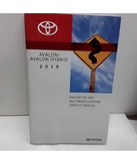 2019 Toyota Avalon / Avalon Hybrid Navigation Manual - $69.45 CAD