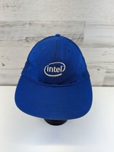 Blue Intel Adjustable Trucker Cap Hat Osfa - Snap Back Adjustable - £7.62 GBP