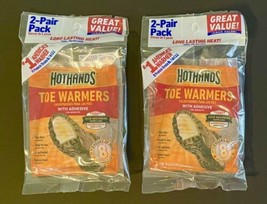 HotHands Toe Warmers - 2 Packs/4 Pairs - Up To 8 Hours Of Heat - Exp. 03... - £8.36 GBP