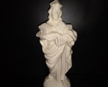 Vintage Atlantic Mold Nativity 7.75&quot; Standing Wiseman with Chest Bisque ... - $21.99