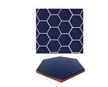 Mexican Talavera Ceramic Tiles Handcrafted - Hexagonal 4.25&quot; x 5&quot; - 60 pz - $149.00