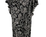 White House Black Market Knee Length  Dress Womens Size 6 Floral Knit Fa... - $19.00