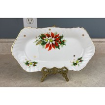 Royalty Noel Fine Bone China  England 8.5&quot; x 4.5&quot; Condiments Dish - $22.92 CAD