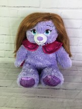 Build A Bear Disney Frozen 2 Anna With Cape Wig Sparkle Plush Stuffed Doll Toy - £27.68 GBP