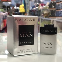 Bvlgari Man Extreme for Men 0.17 fl.oz / 5 ml EDT splash, mini bottle - £14.08 GBP