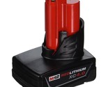 Genuine Milwaukee 48-11-2440 New M12 12v Red Lithium XC 4.0 Ah Battery - $90.99