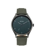 Titan Workwear Green Dial Analog Leather Strap Watch for Men-NS1802NL02 - $151.46