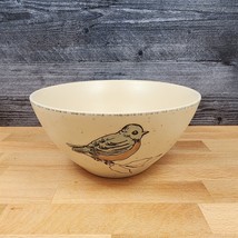 Bird Reactive Embossed Serving Bowl Decorative by Blue Sky 8in (20cm) - £15.17 GBP