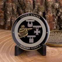 Marine Corps Rifleman Creed Badges Usmc 1.75&quot; Challenge Coin - £29.56 GBP