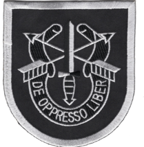 4&quot; Army 5TH Special Forces Group Crest Embroidered Patch - £23.14 GBP