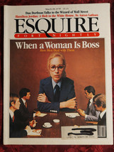 Esquire Magazine March 28 1978 Woman As Boss Tom Snyder - £11.10 GBP
